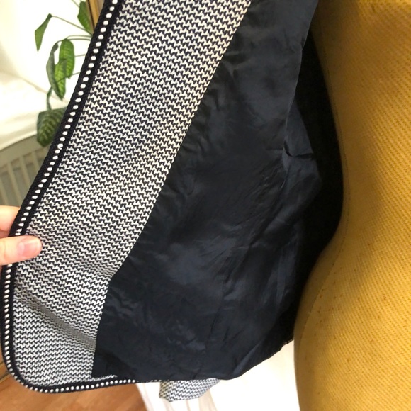 Charters Club black and white blazer - Picture 4 of 5